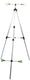 Albatros aluminium driepoot strandsteun - 180 cm - grijs