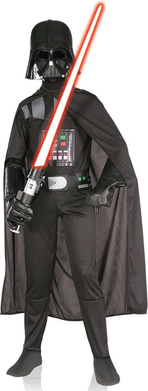 Rubies uk - klassiek darth vader kostuum voor kinderen - 98 104 (3-4 jaar) - kinderkostuums