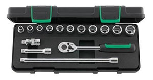 Stahlwille doppenset 6k 3 8