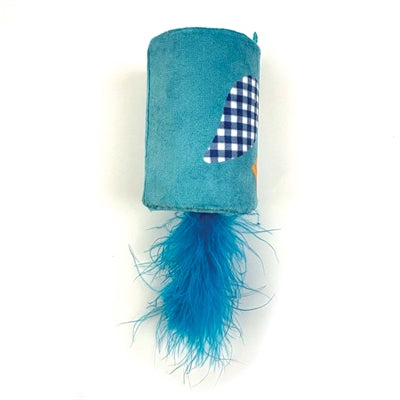 Load image into Gallery viewer, Happy pet tabby patch vogel ratel en roller blauw
