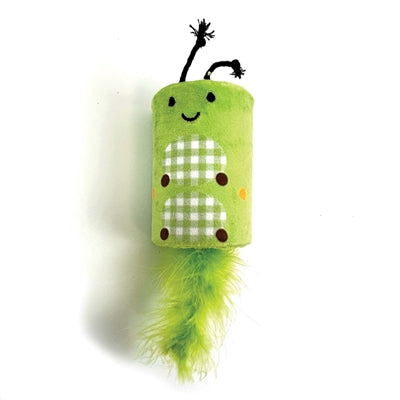 Load image into Gallery viewer, Happy pet tabby patch rups ratel en roller groen
