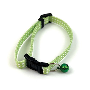 Happy pet tabby patch halsband kat ruit groen