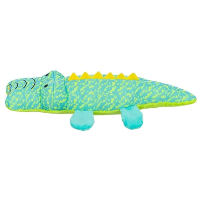 Load image into Gallery viewer, Trixie krokodil stof aqua groen
