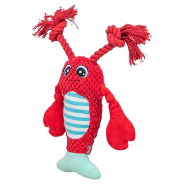 Trixie kreeft met flostouw rood