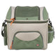 Trixie fietsmand voor stuur polyester olijfgroen beige