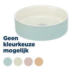 Trixie voerbak drinkbak keramiek assorti