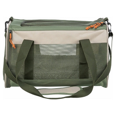 Load image into Gallery viewer, Trixie tas marlon maximaal 7 kg beige olijfgroen
