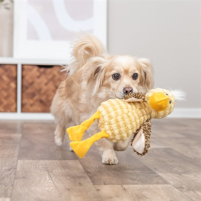 Trixie vogel pluche geel