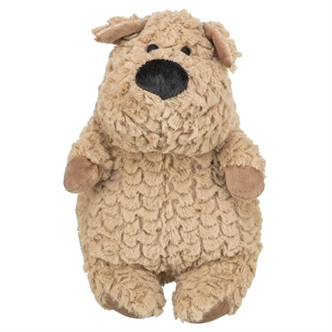 Trixie hond rond pluche bruin