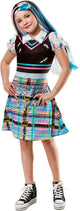 Rubies - monster high frankie stein pruik kind - zwart wit - one size - halloween - verkleedkleding