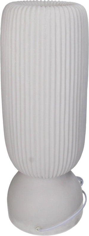 Hd collection tafellamp zandsteen ivoor 16,5x16,5x44,6cm
