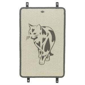 Trixie krabmat met print taupe
