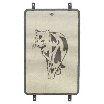 Trixie krabmat met print taupe