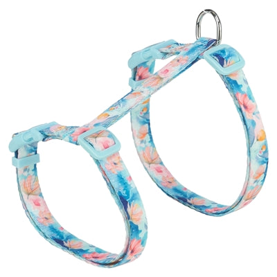 Load image into Gallery viewer, Trixie kattentuigje met riem flower power motief assorti
