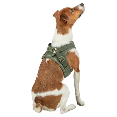 Load image into Gallery viewer, Trixie hondentuig urbanvest mesh olijfgroen

