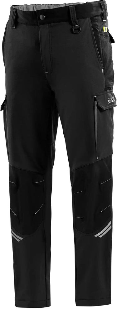 Sparco werkbroek tech oregon - zwart — groen — xl