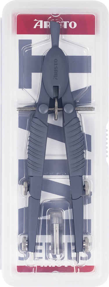 Aristo snelverstelpasser - topline - lengte 17cm - diameter 370mm - mat grijs - ar-55816