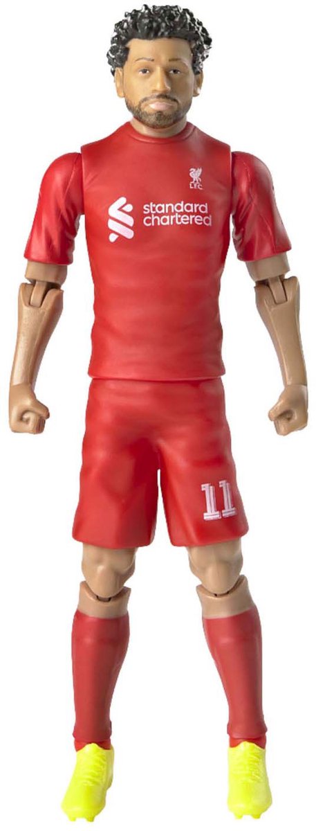 Afbeelding laden in galerijviewer, Van der meulen voetbalfiguur liverpool mohammed salah, 20cm
