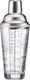 Westmark cocktailshaker sam – shaker met schaalverdeling en zeefje, professionele cocktailmixer, bar accessoires, inclusief recepten – roestvrij staal, glas, 400ml
