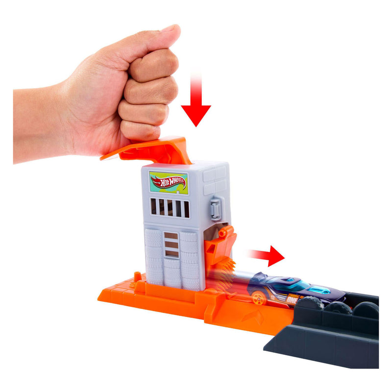 Afbeelding laden in galerijviewer, Hot wheels gorilla-aanval speelset
