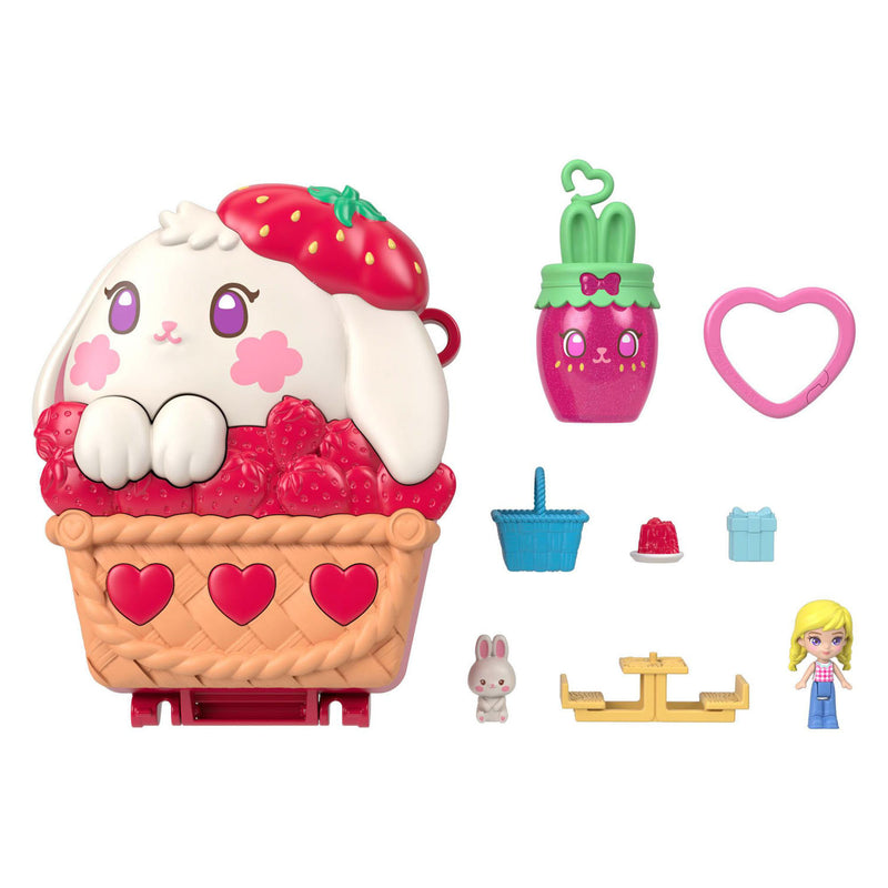 Chargez l'image dans la visionneuse de la galerie, Pic polly pocket compact speelset knick van het konijn
