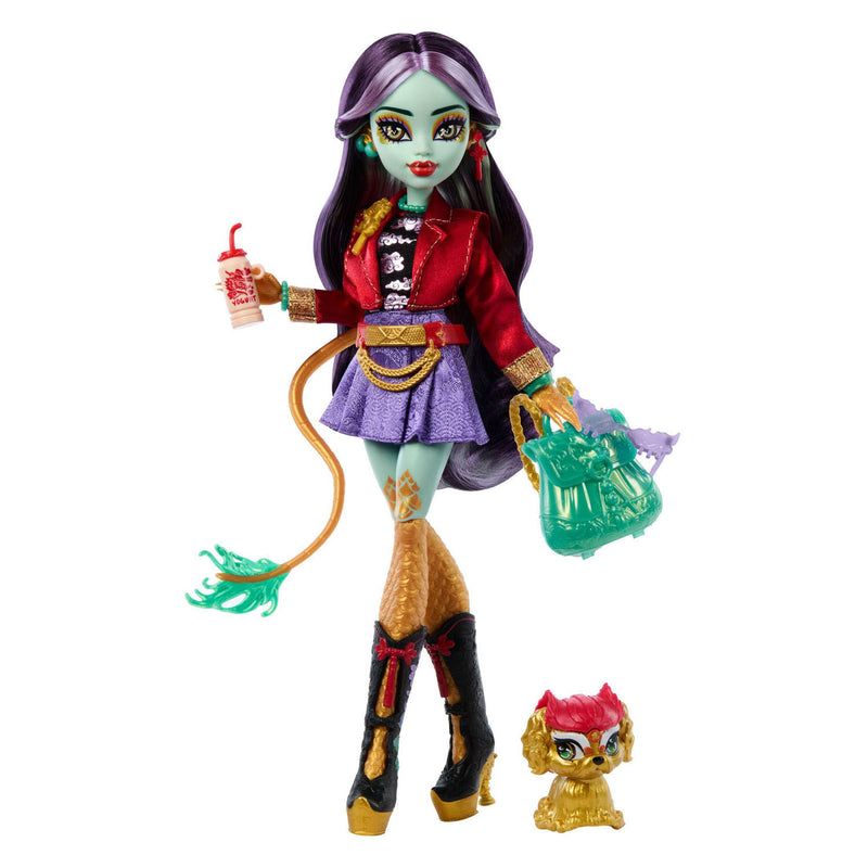 Afbeelding laden in galerijviewer, Monster high jinafire long modepop

