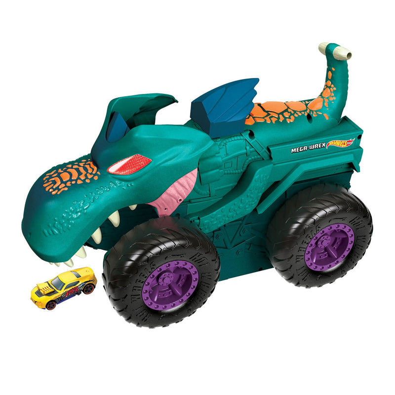 Load image into Gallery viewer, Hot Wheels Monster Truck Car Chompin' Mega-Wrex
