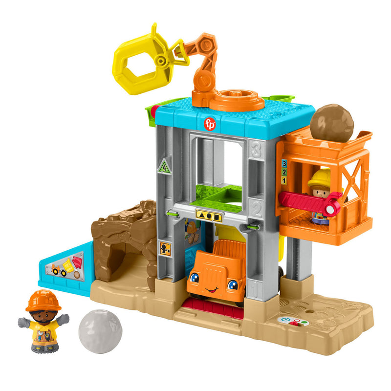 Chargez l'image dans la visionneuse de la galerie, Fisher Price Little People Leren Laden Bouwplaats

