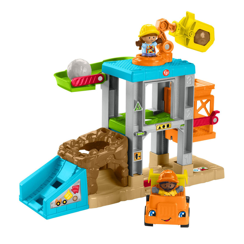 Chargez l'image dans la visionneuse de la galerie, Fisher Price Little People Leren Laden Bouwplaats
