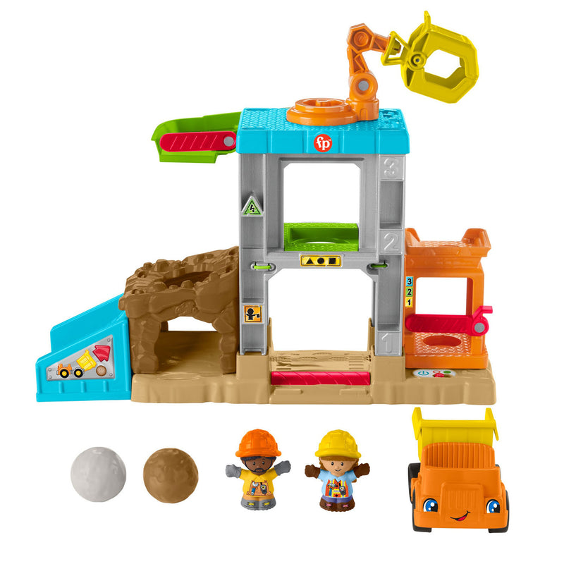 Chargez l'image dans la visionneuse de la galerie, Fisher Price Little People Leren Laden Bouwplaats
