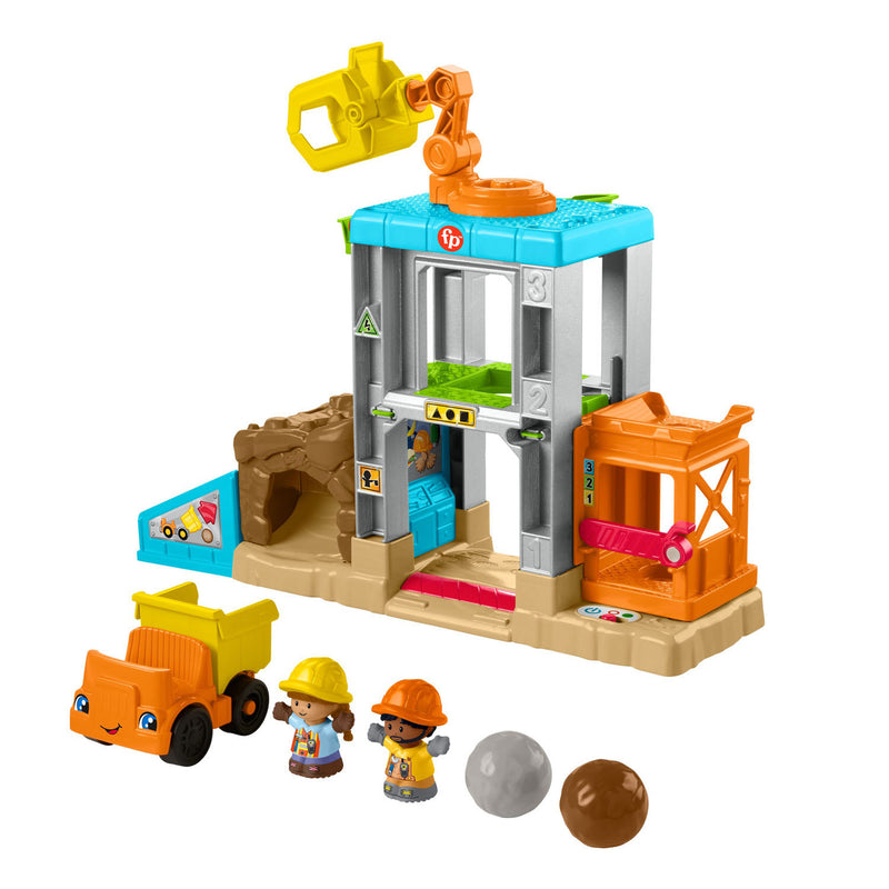 Chargez l'image dans la visionneuse de la galerie, Fisher Price Little People Leren Laden Bouwplaats

