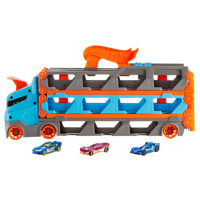 ギャラリービューアに画像をロードする, Hot wheels speedway oplegger speelset - speelgoedvoertuig
