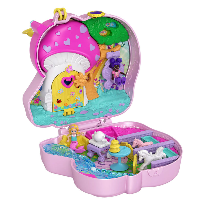 Load image into Gallery viewer, Mattel Polly Pocket Unicorn Tea Party
