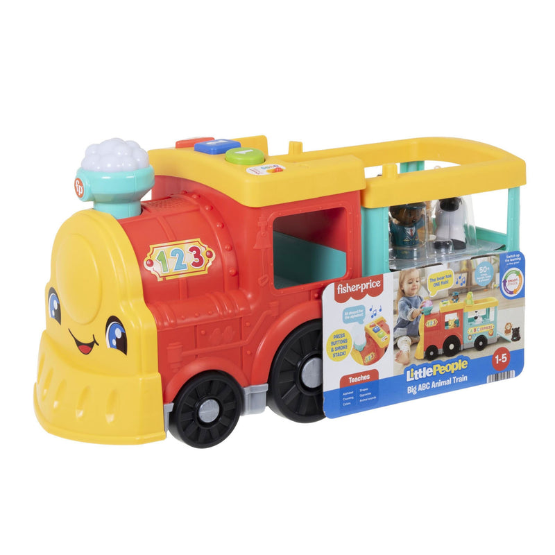Load image into Gallery viewer, Fisher price fisher-price little people big abc animal train
