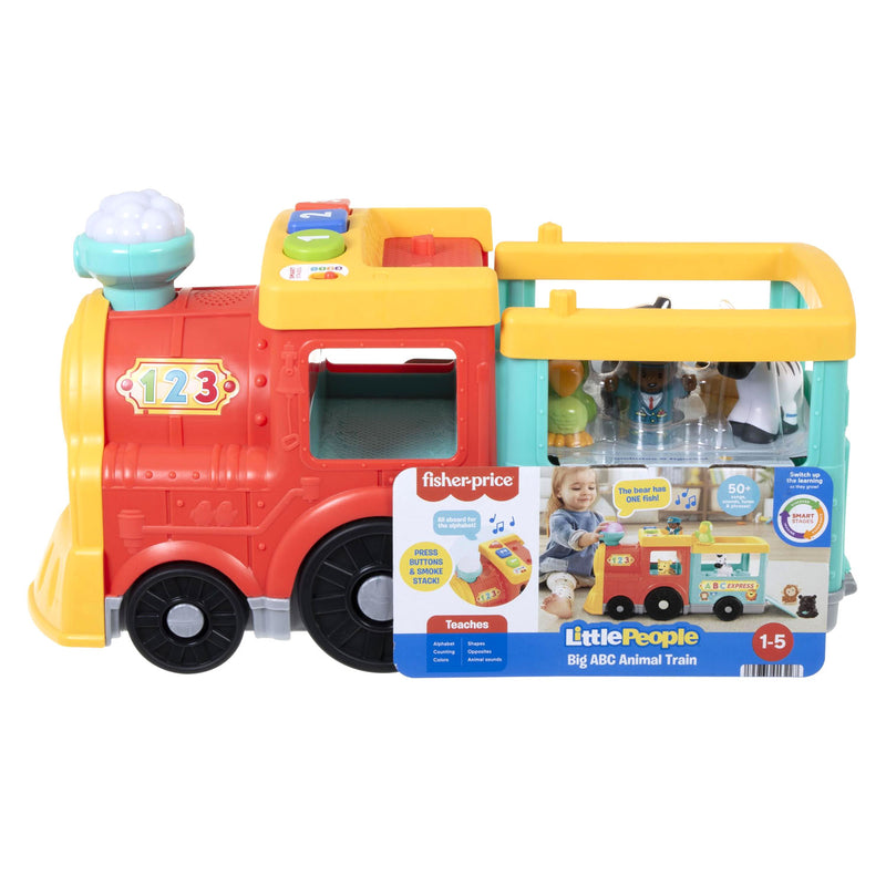 Load image into Gallery viewer, Fisher price fisher-price little people big abc animal train
