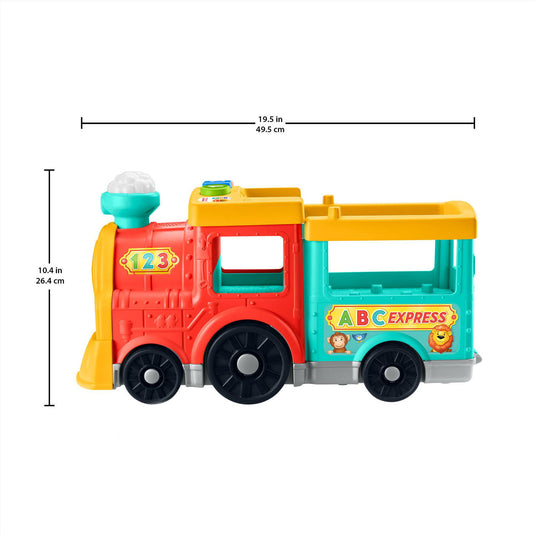 Fisher price fisher-price little people big abc animal train