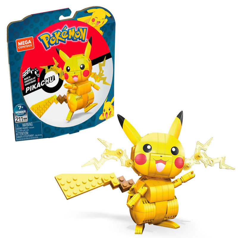 Load image into Gallery viewer, Mattel mega construx bouwset pokémon - pikachu - 211dlg.
