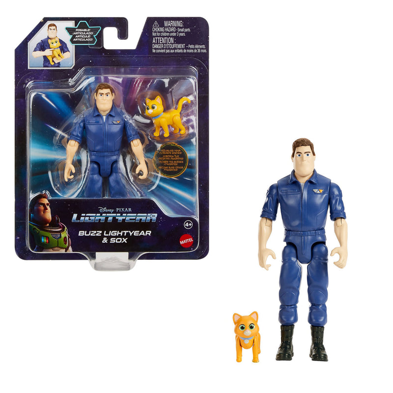 Laden Sie das Bild in Galerie -Viewer, Mattel Pixar Buzz Lightyear Jumpsuit Speelfiguur
