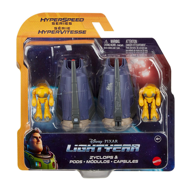Laden Sie das Bild in Galerie -Viewer, Mattel Lightyear Flight Cyclops Enemy Fighter Vliegtuig
