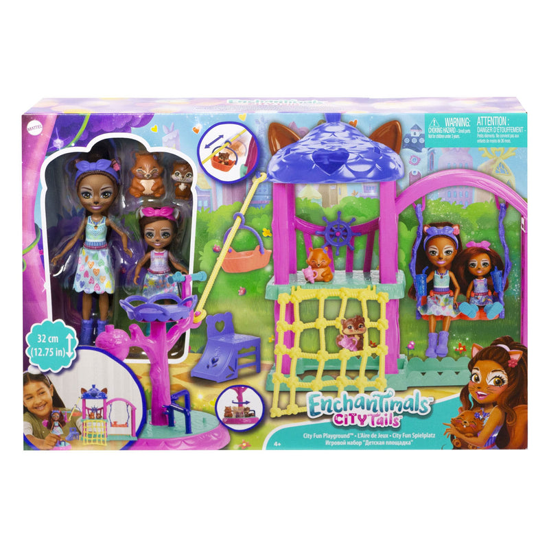 Laden Sie das Bild in Galerie -Viewer, Mattel Enchantimals Urban Playground Speelset
