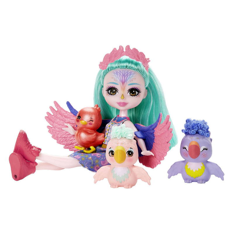 Afbeelding laden in galerijviewer, Mattel Enchantimals City Tails Pop Filia Vink en Tropic
