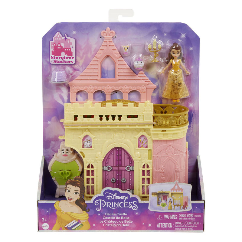 Laden Sie das Bild in Galerie -Viewer, Disney princess belle's kasteel speelset - poppenhuis
