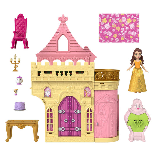 Disney princess belle's kasteel speelset - poppenhuis