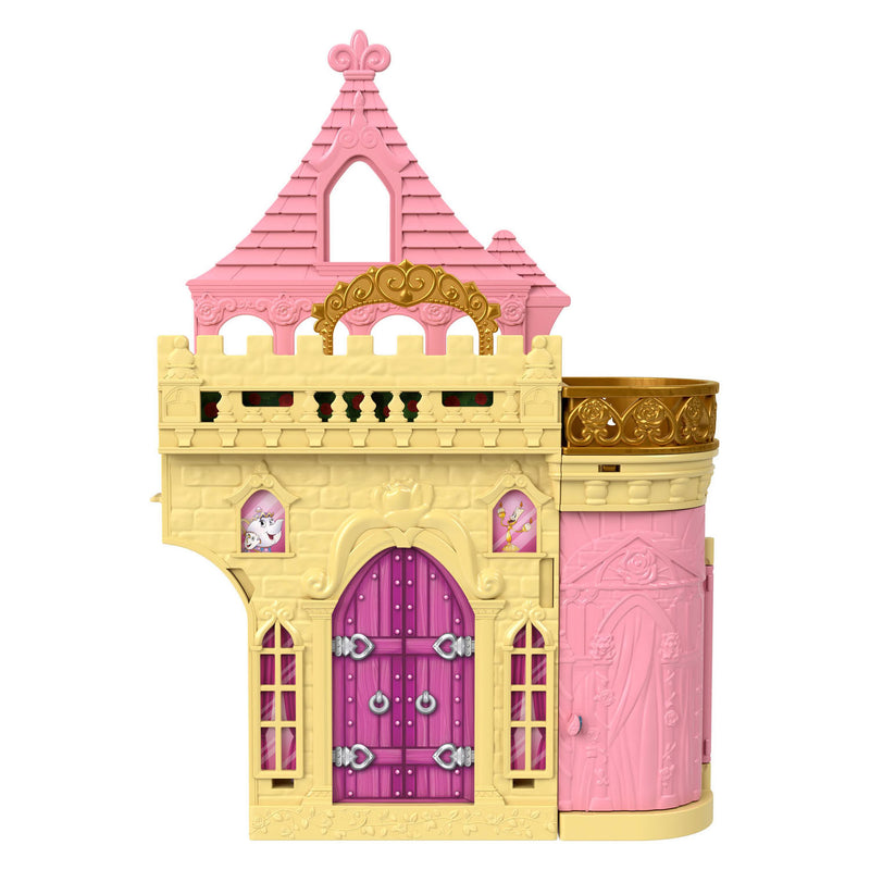 Laden Sie das Bild in Galerie -Viewer, Disney princess belle's kasteel speelset - poppenhuis
