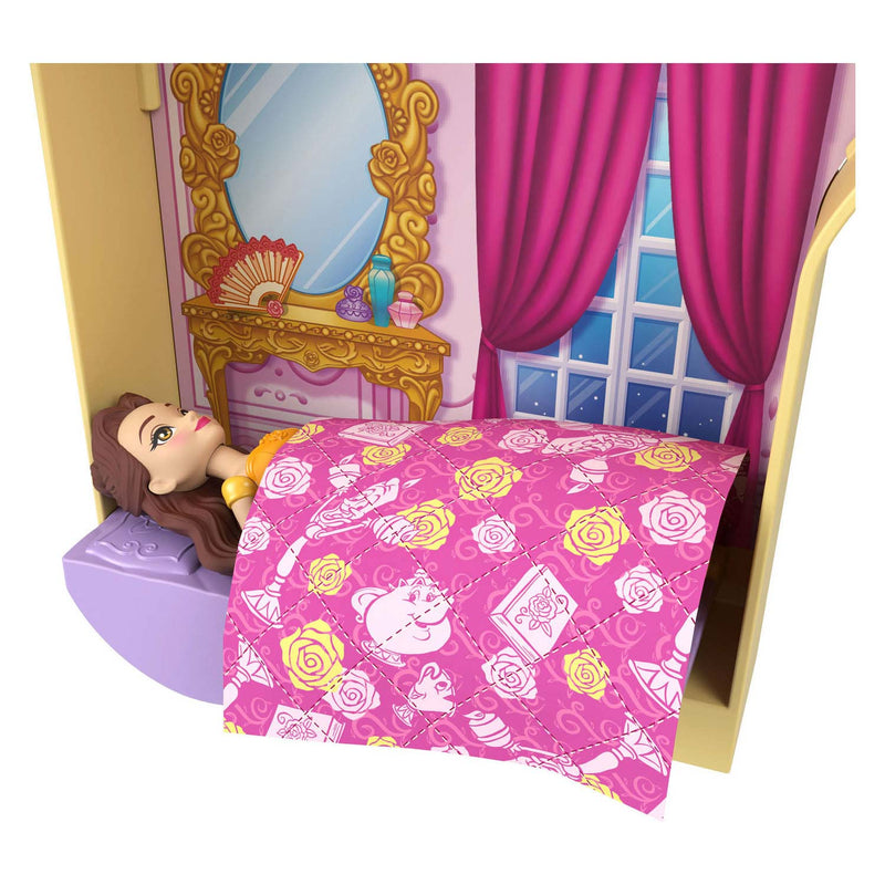 Laden Sie das Bild in Galerie -Viewer, Disney princess belle's kasteel speelset - poppenhuis
