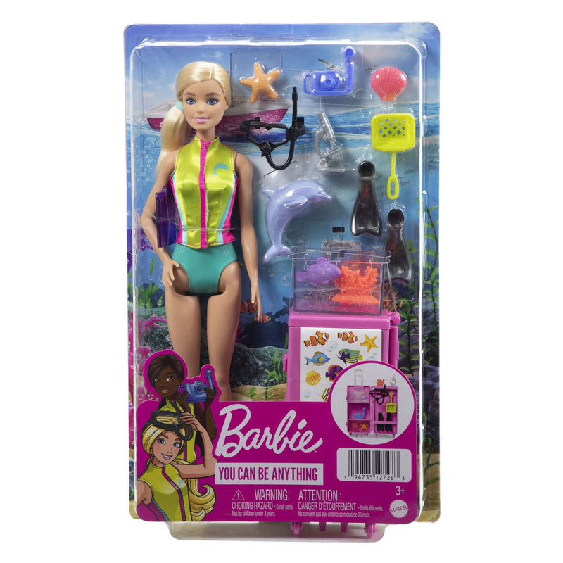 Laden Sie das Bild in Galerie -Viewer, Mattel Marine Bioloog Speelset
