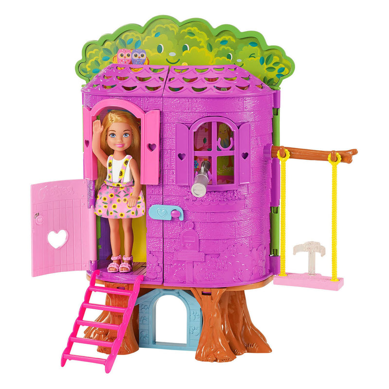 Load image into Gallery viewer, Mattel Chelsea Boomhuis Speelset
