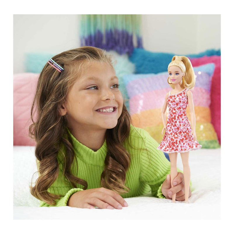 Load image into Gallery viewer, Mattel Fashionista Pop Pink Floral Dress
