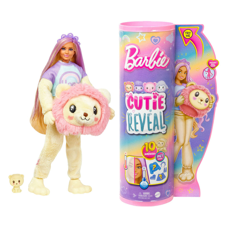 Load image into Gallery viewer, Mattel Cutie Reveal Pop Cozy Cute Tees Series Lion
