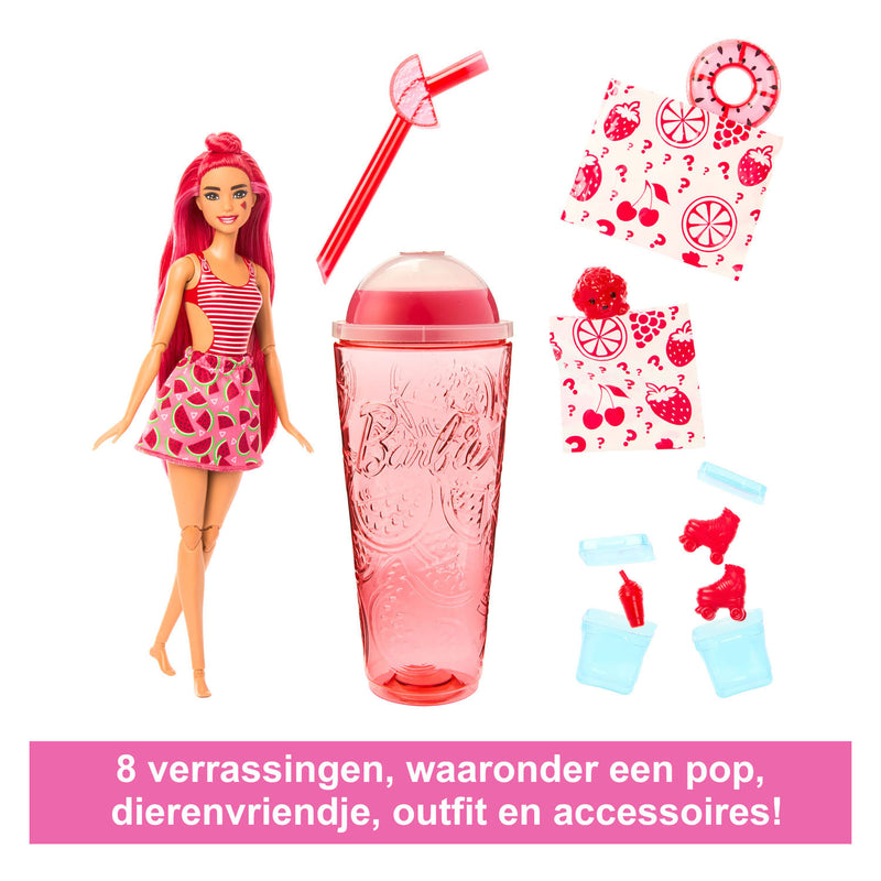 Load image into Gallery viewer, Mattel barbie reveal pop juicy fruits series - watermelon crush
